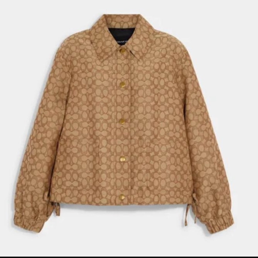 Coach Signature Chore Jacket Sz Large